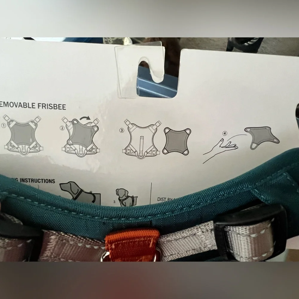Multifunction Dog Harness & frisbee